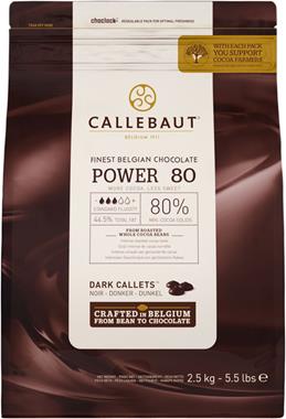 Czekolada ciemna Callebaut Power 80,1% 2,5 kg 